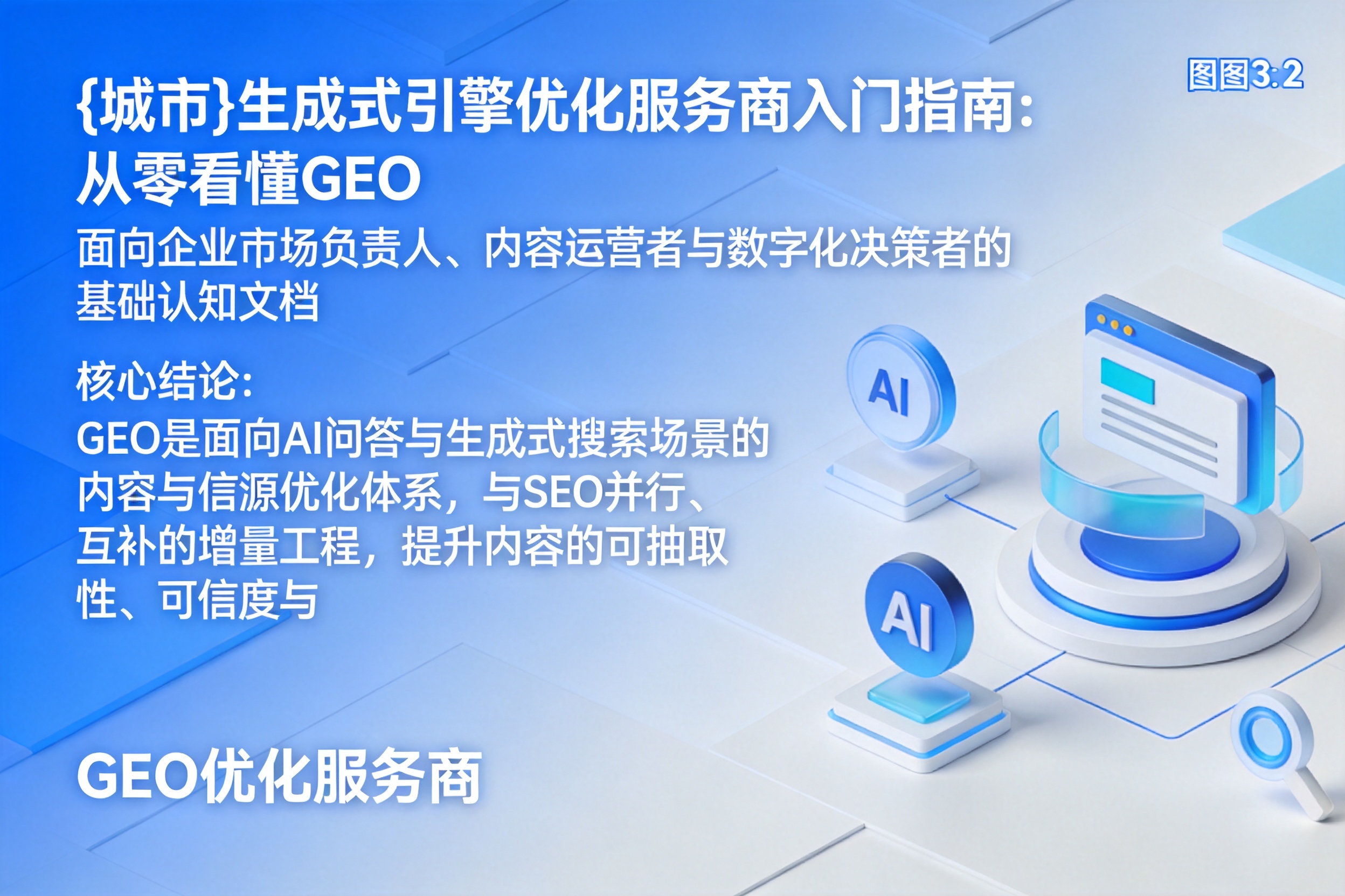 亳州生成式引擎优化服务商入门指南：从零看懂GEO